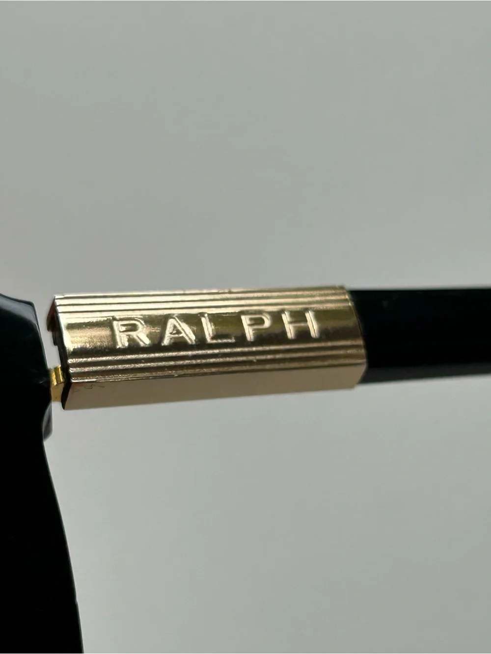 Ralph Lauren Sunglass Frames Only Black Plastic Oversized RA5223 Rectangle